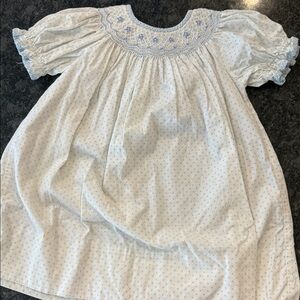 Blue and White Kids dress